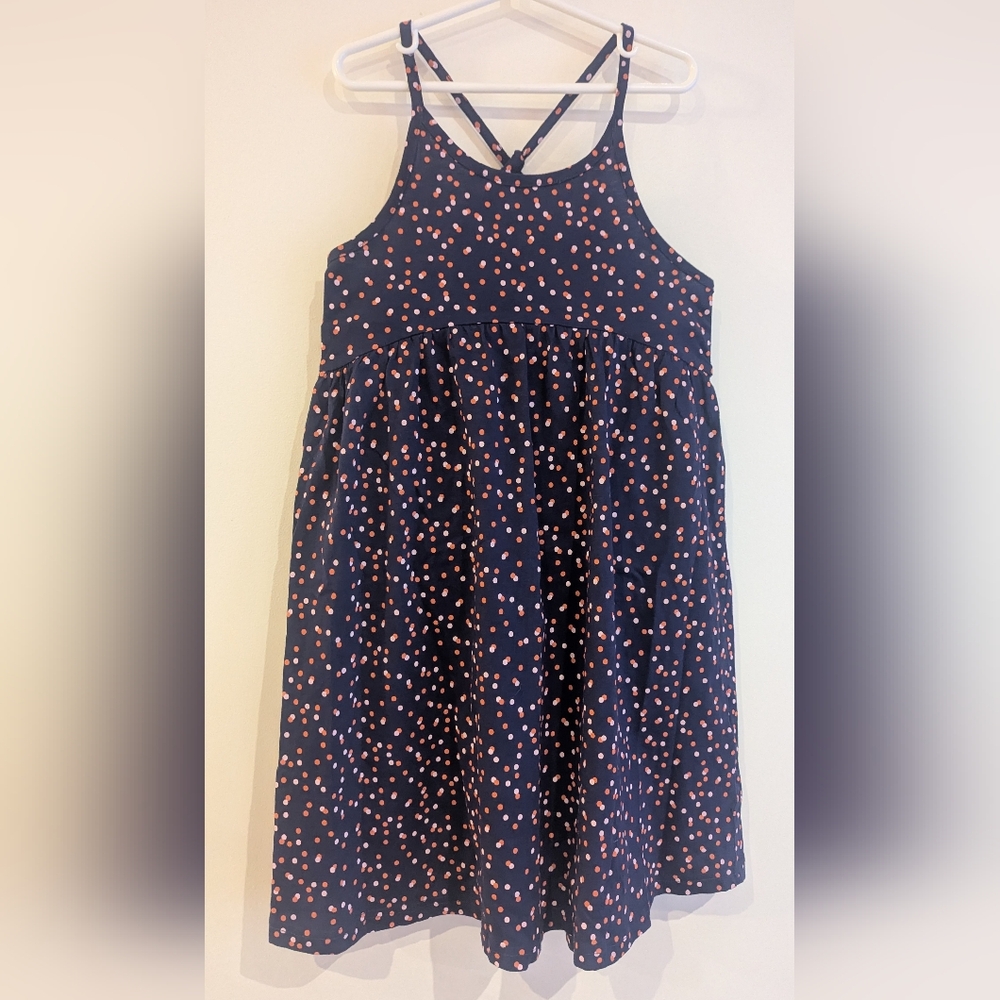 3/15$ Colorful Kids Dress with Polka Dot Print